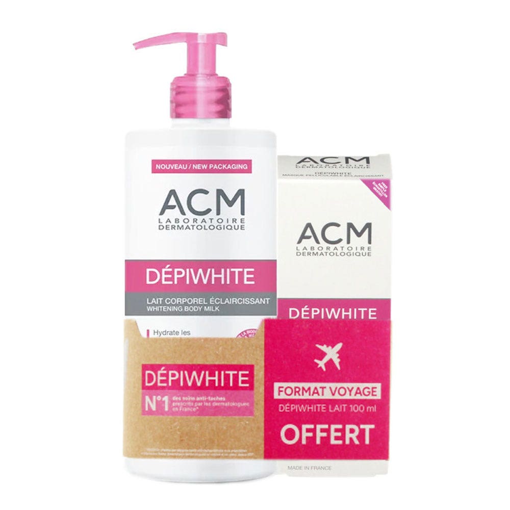 Acm Depiwhite Leche corporal aclarante antimanchas 500ml +100ml offert
