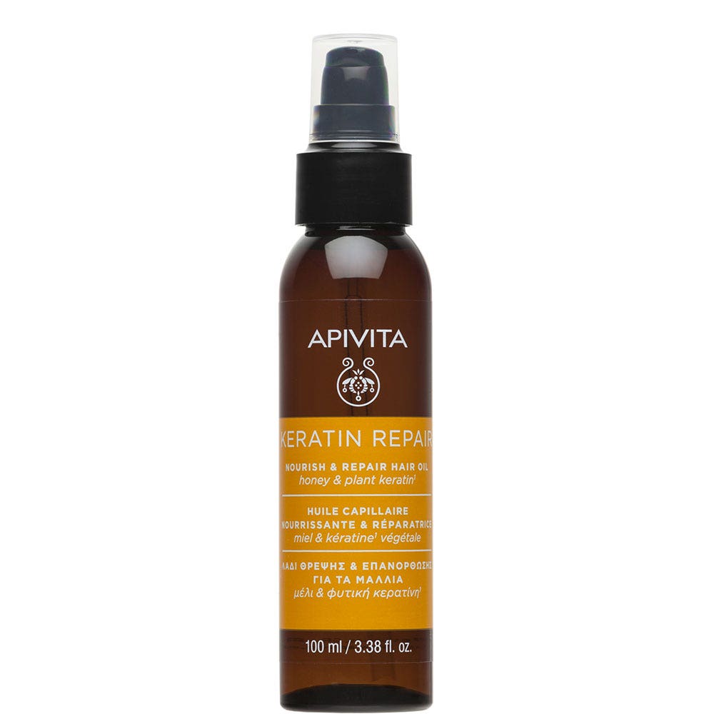 Apivita Keratin Repair Aceite Capilar Nutritivo Reparador 100 ml