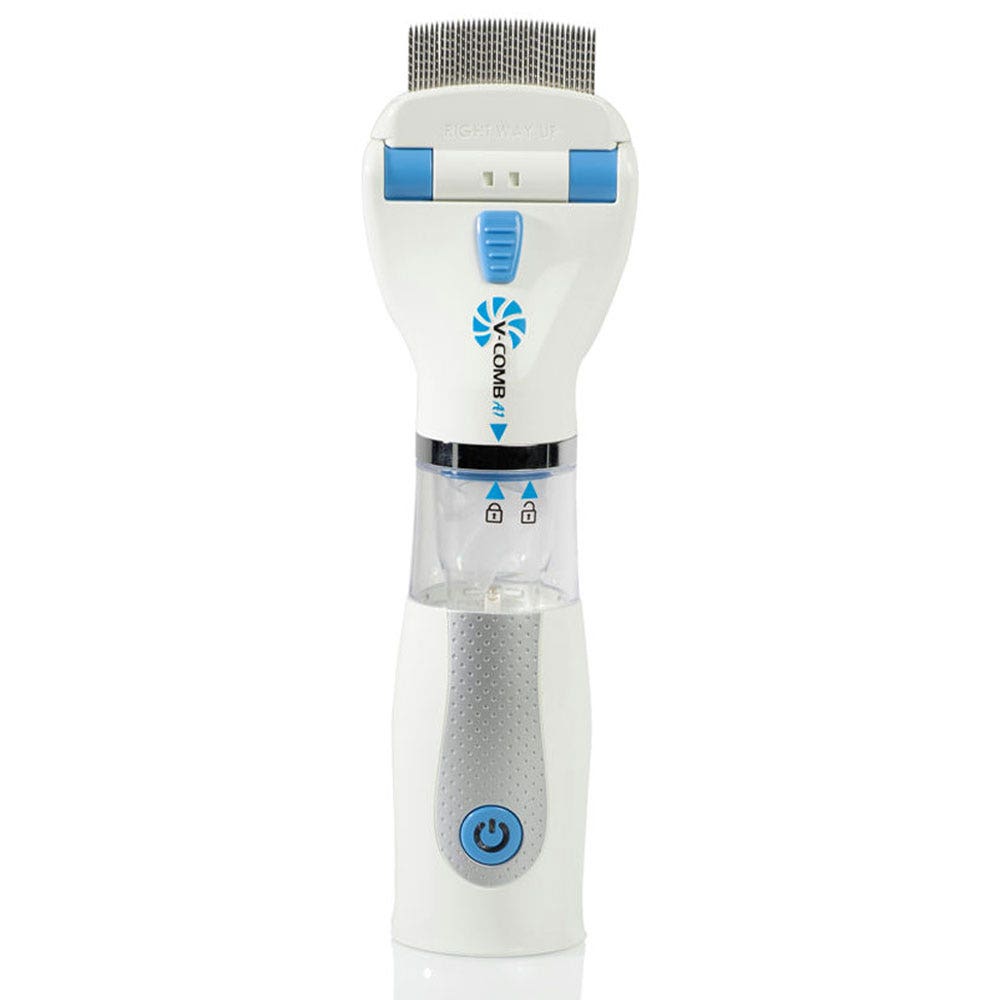 Aquaromat Aspirea Piojos Eléctrico Recargable Comb