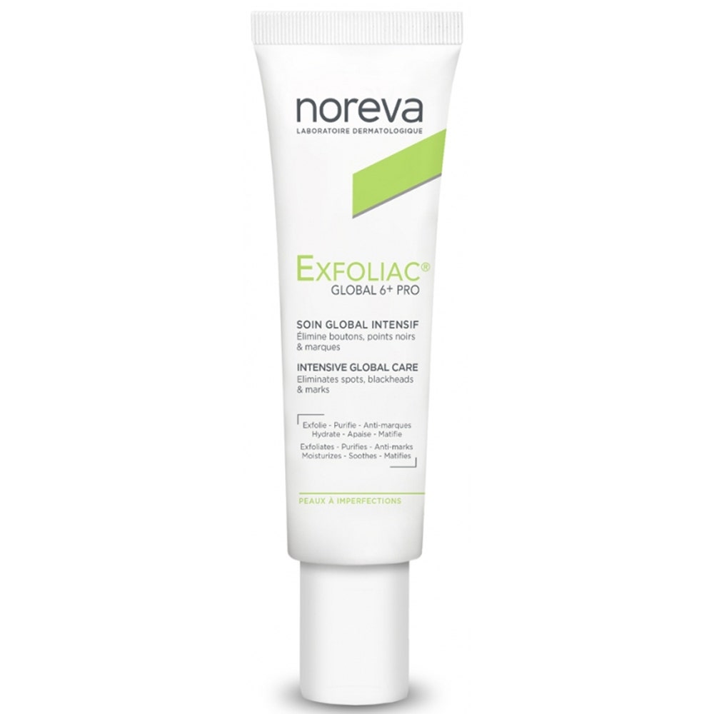 Noreva Exfoliac Exfoliac global 6+PRO cuidado global intensivo, piel con imperfecciones 30 ml