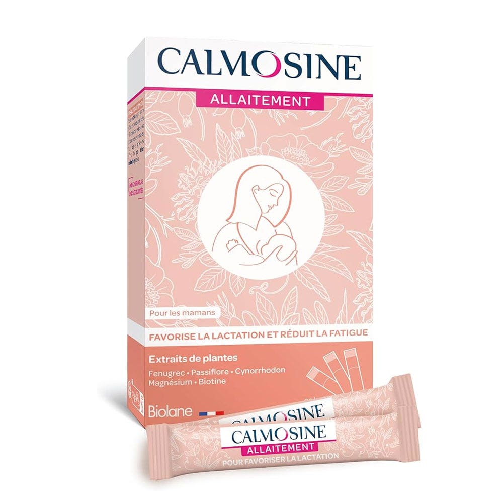 Calmosine Lactancia fenogreco y pasiflora con magnesio 14 x 10 ml