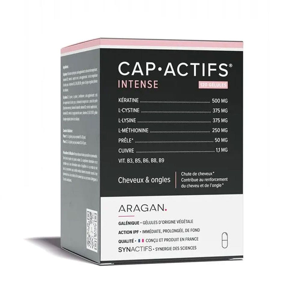 Aragan Synactifs CapActifs Intense cabello y uñas 120 cápsulas