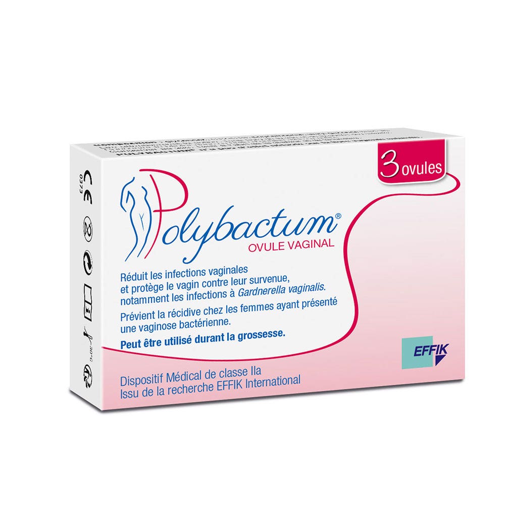 Effik Polybactum Óvulos vaginales x3