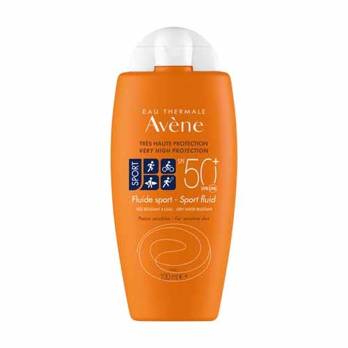 Avène Solar Fluido para deporte pieles sensibles 100ml