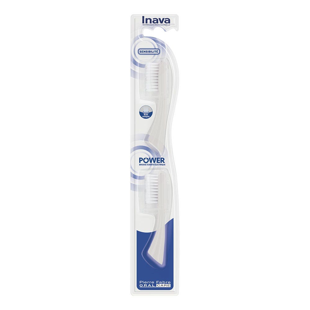 Inava Hybrid Hybrid Cabezales Para Cepillo De Dientes Electrico X2 x2