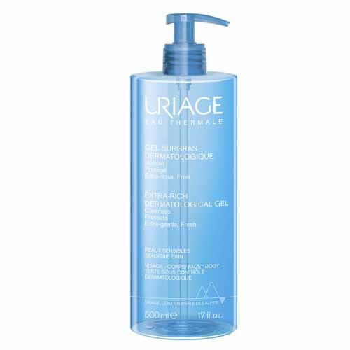 Uriage Higiene Gel de ducha surgras dermatológico pieles sensibles 500 ml