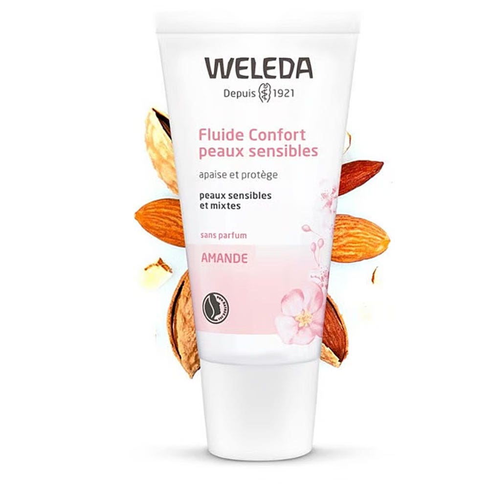 Weleda Fluide Confort Peaux Sensibles et Mixtes 30ml