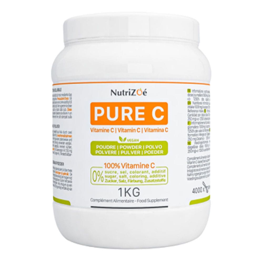 NutriZoé Vitamina C pura al 100% 1 kg