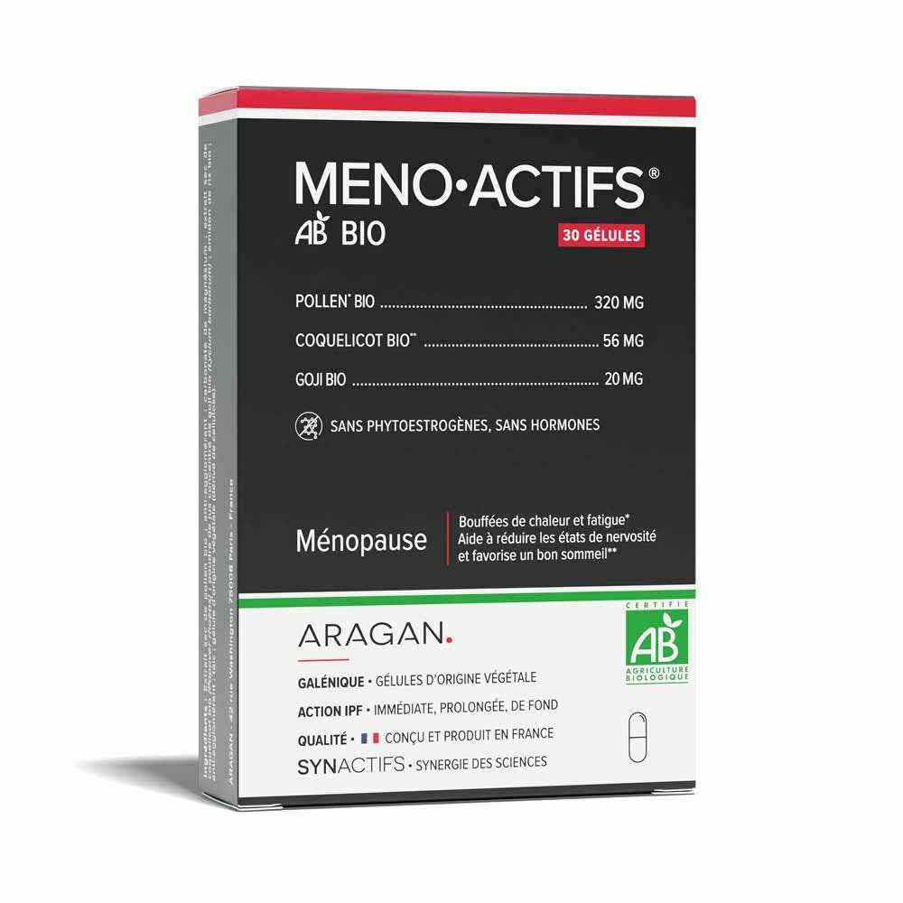 Aragan Synactifs MenoActifs® Bio Menopausia x30 cápsulas