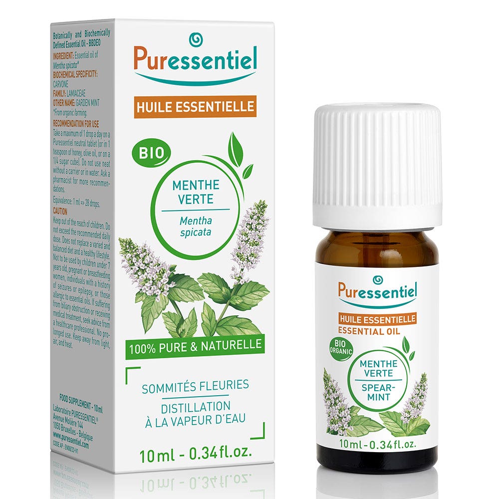 Puressentiel Aceites Esenciales Menthe Verte Bio 10ml