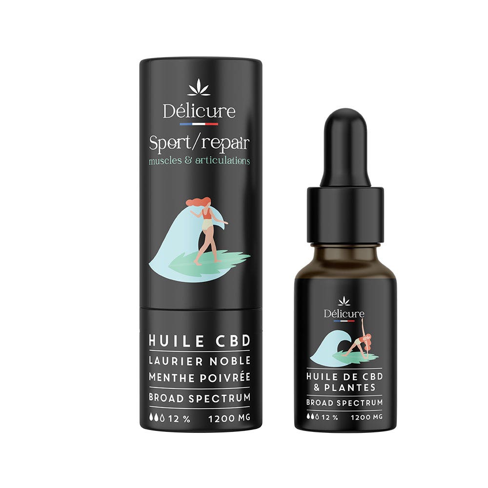 Delicure Aceite Dolores Sport y Repair 1200mg 10 ml