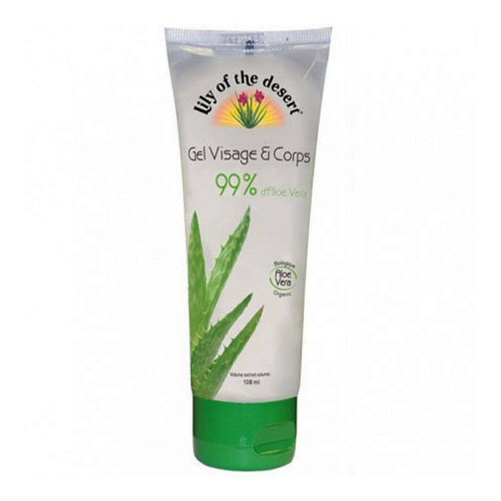 Lily Of The Desert Gel 99% De Aloe Vera Visage Et Corps 120ml