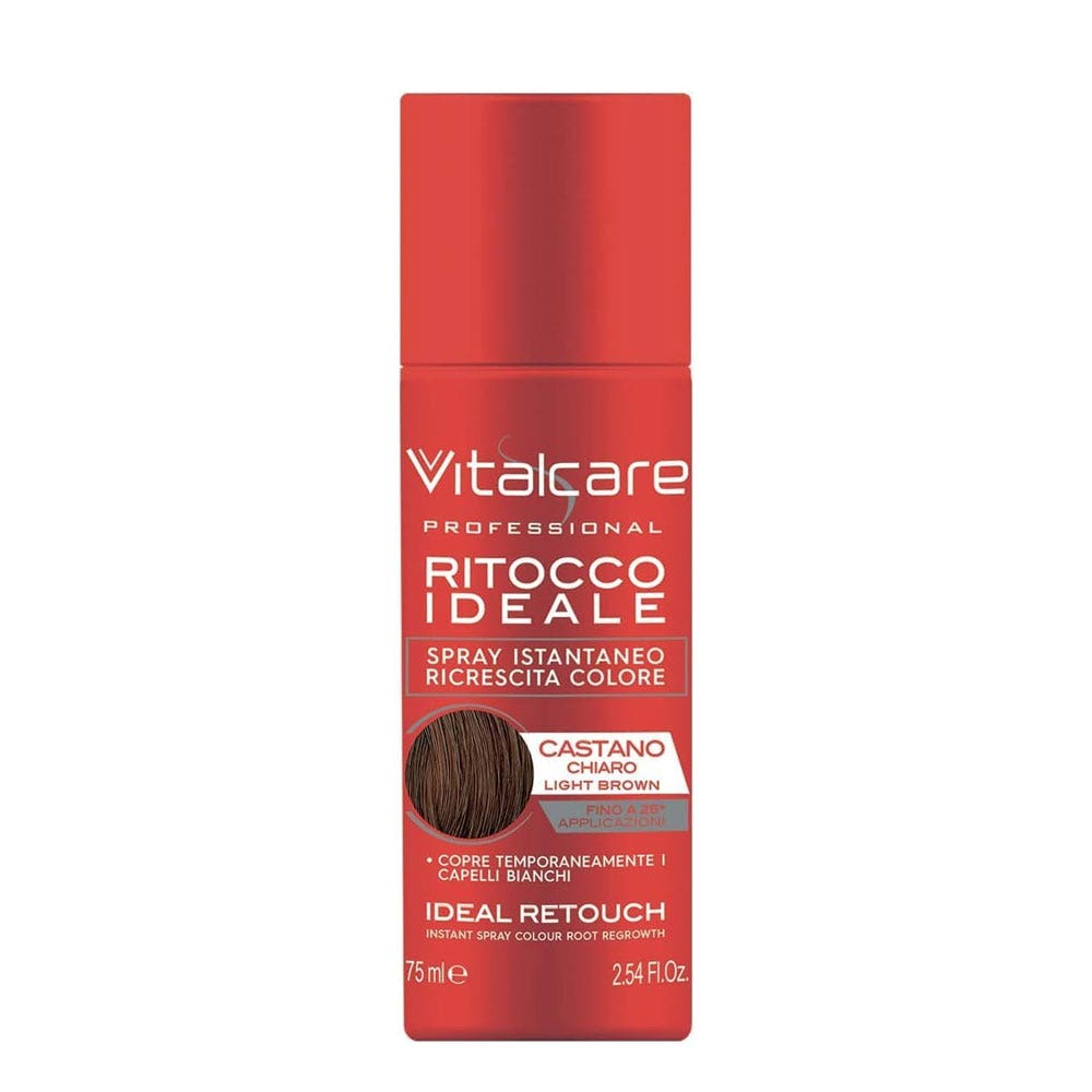 Vitalcare Retoque de raíces castaño claro 75 ml