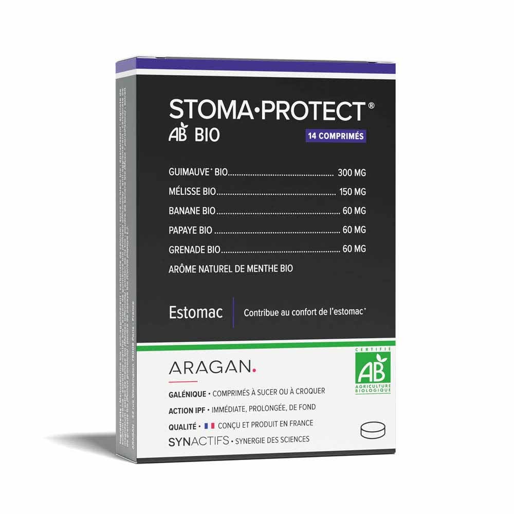 Aragan Synactifs STOMAPROTECT® BIO Estómago 14 comprimidos masticables o chupables