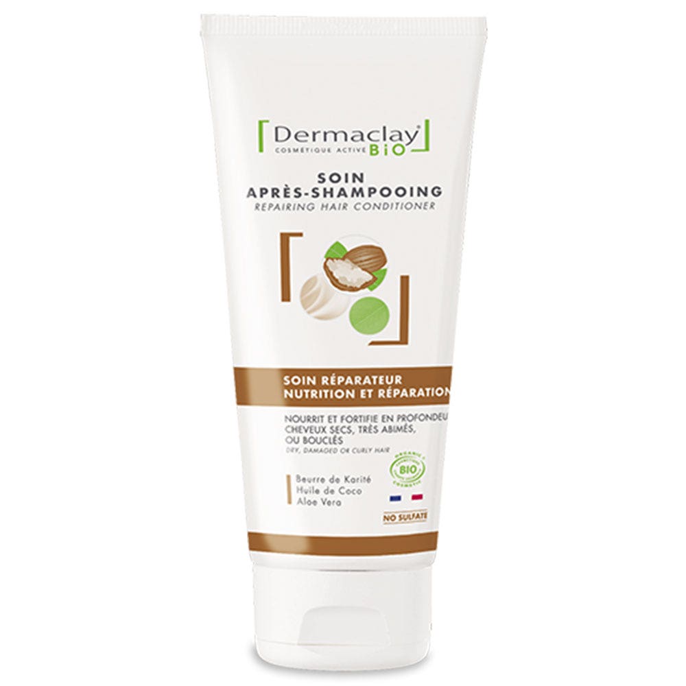 Dermaclay Cuidado reparador ecológico Cabello muy seco, rizado y dañado 200 ml