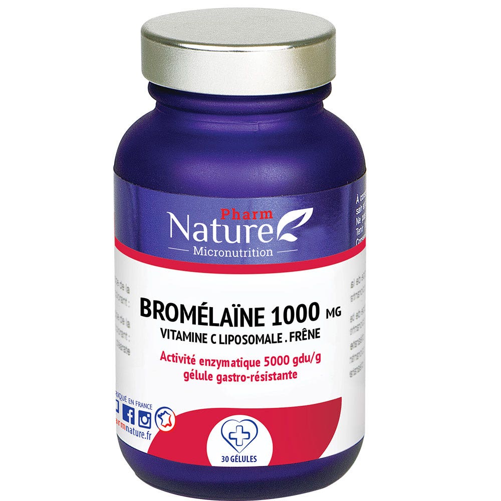 Kersiens Bromelina 1000 MG 30 cápsulas