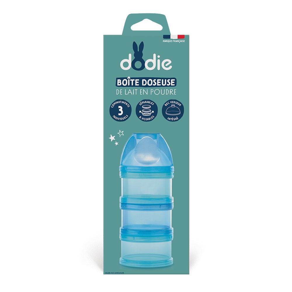 Dodie Caja Dosificadora Para La Leche 3 Compartiments