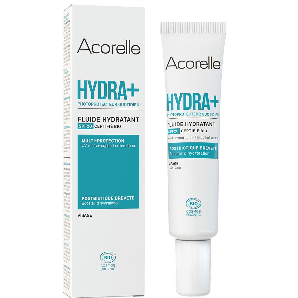 Acorelle Hidratación facial SPF20 Bio Certificada 40 ml