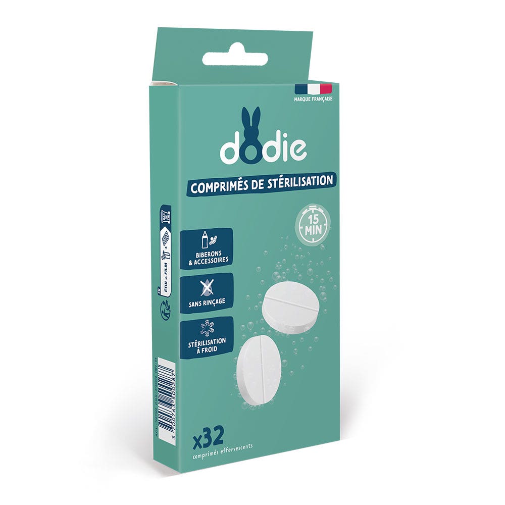 Dodie Comprimidos De Esterilizacion En Frio X32 Comprimidos Biberons et Accessoires