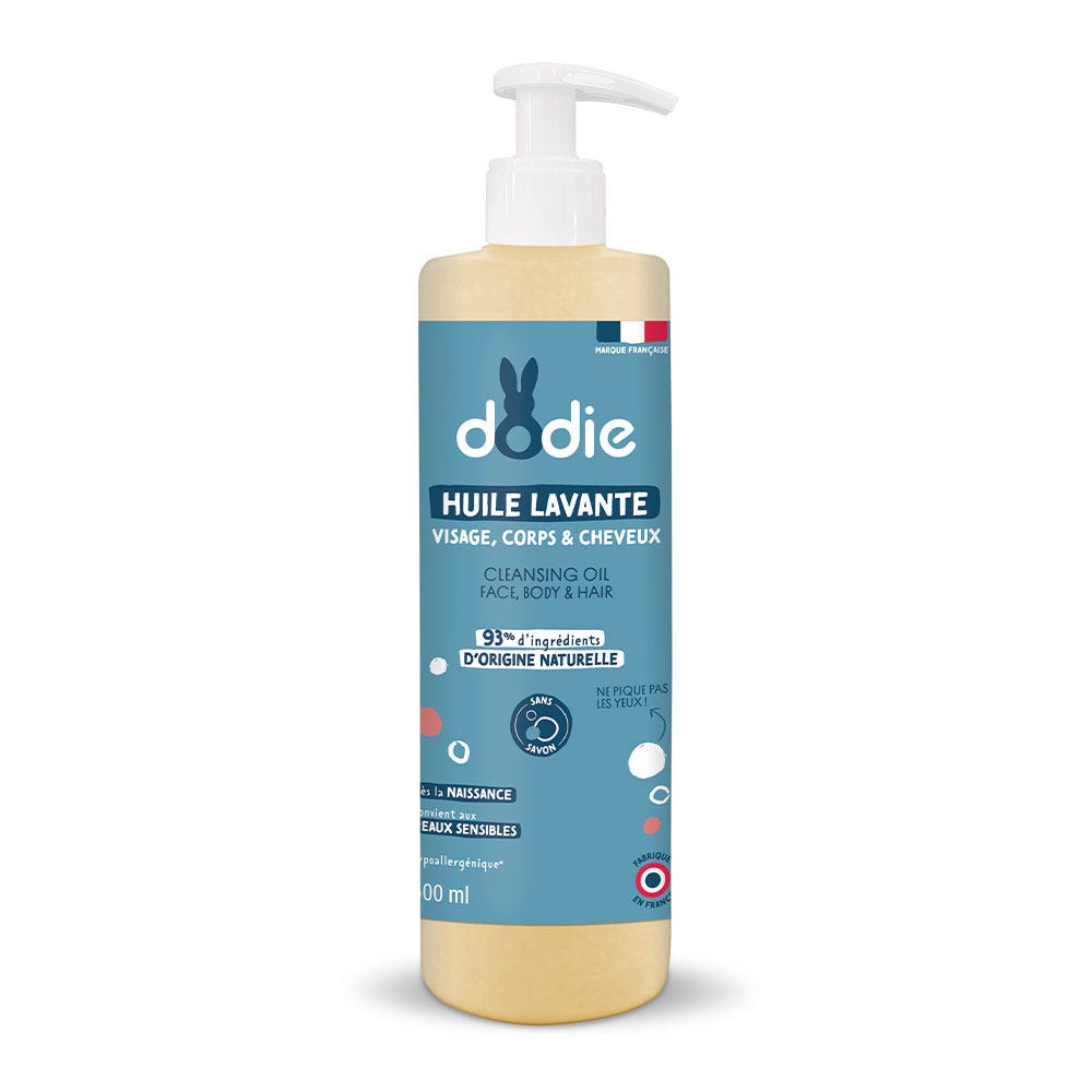 Dodie Aceite limpiador bebé 3 en 1 Visage corps et cheveux 500ml