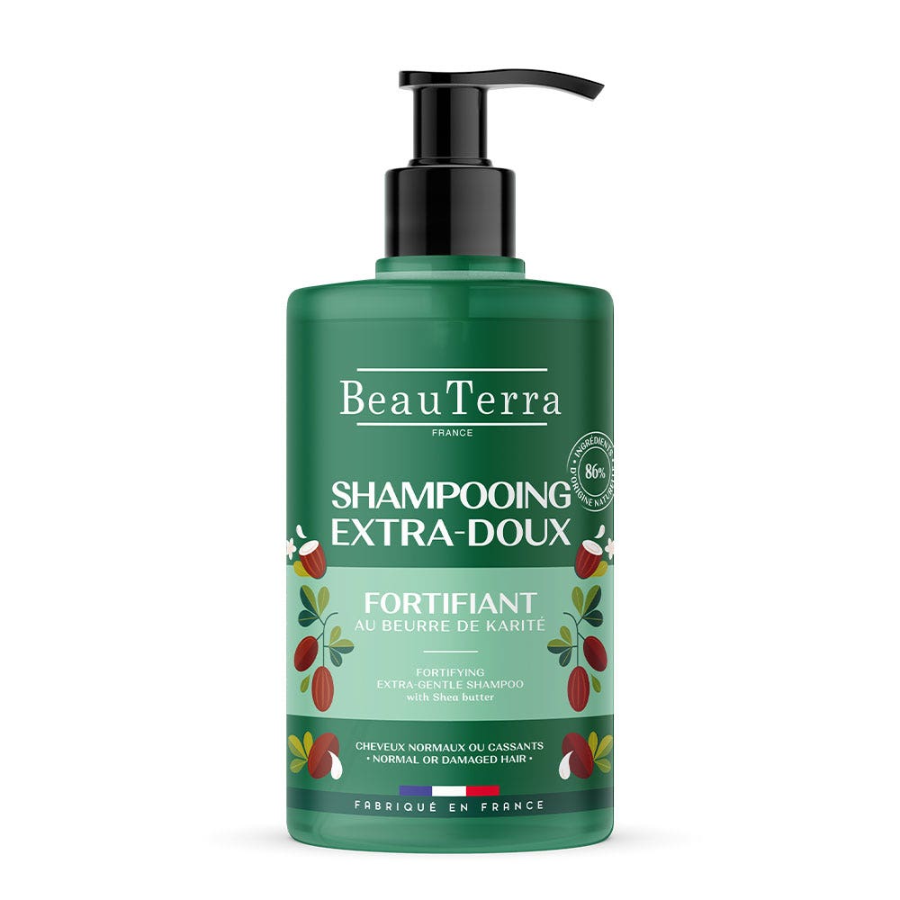 Beauterra Le Fortifiant Champú Extra Suave Cheveux Normaux ou Cassants 750 ml