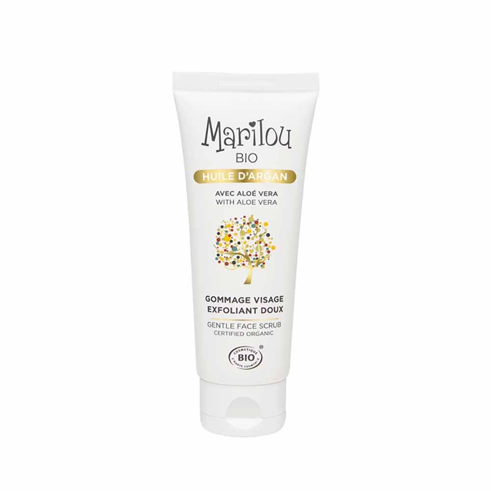 Marilou Bio Aceite de argán Exfoliante facial Piel normal a seca 75 ml