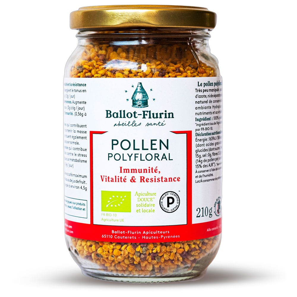 Ballot-Flurin Polen polifloral ecológico 210g