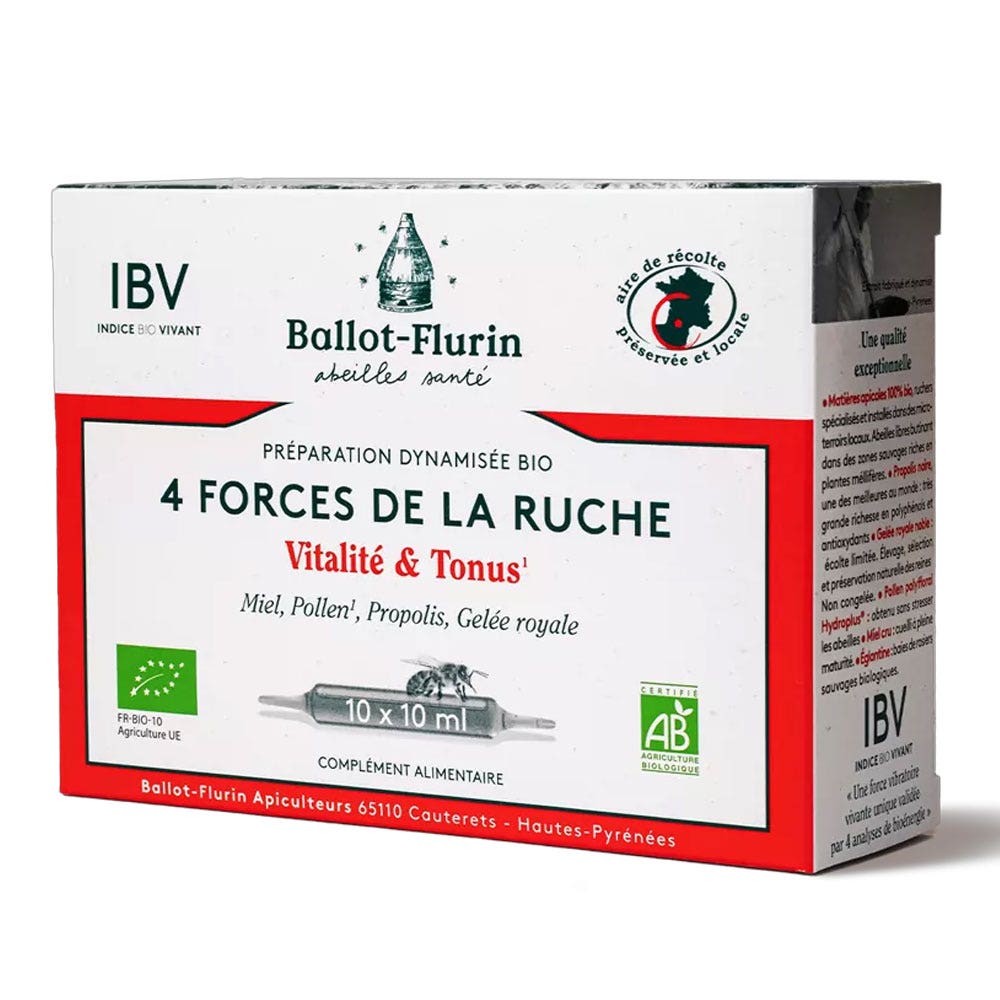Ballot-Flurin 4 fuerzas de la colmena vitalidad y energía 100ml