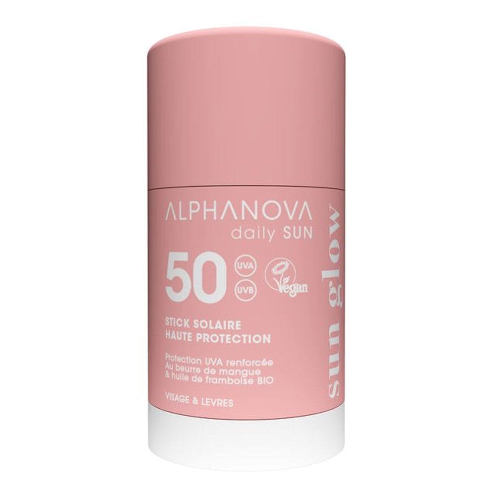 Alphanova Daily Sun Stick solar protección alta SPF50 17 ml