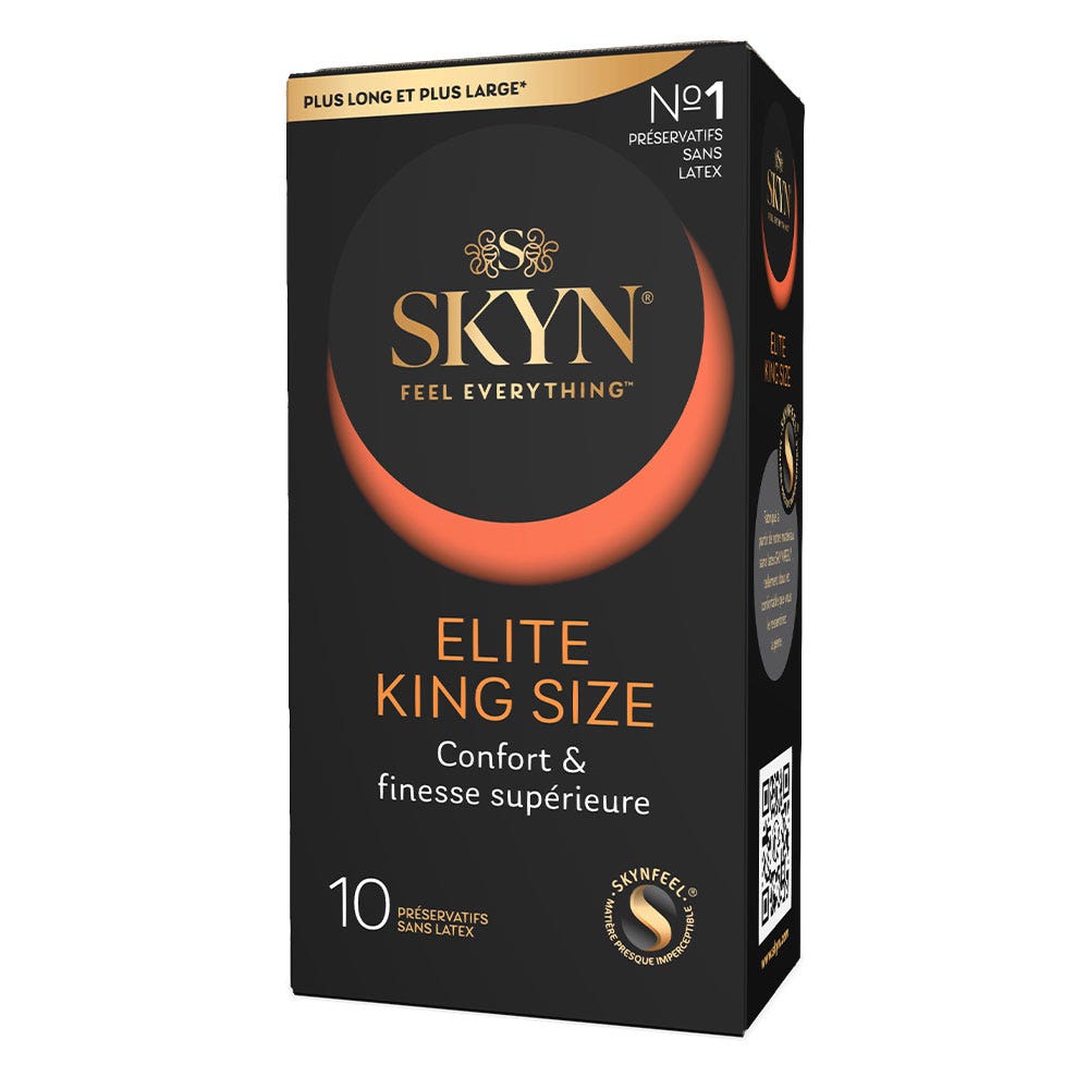 Skyn Elite Preservativos sin látex Comodidad y finura superiores x10