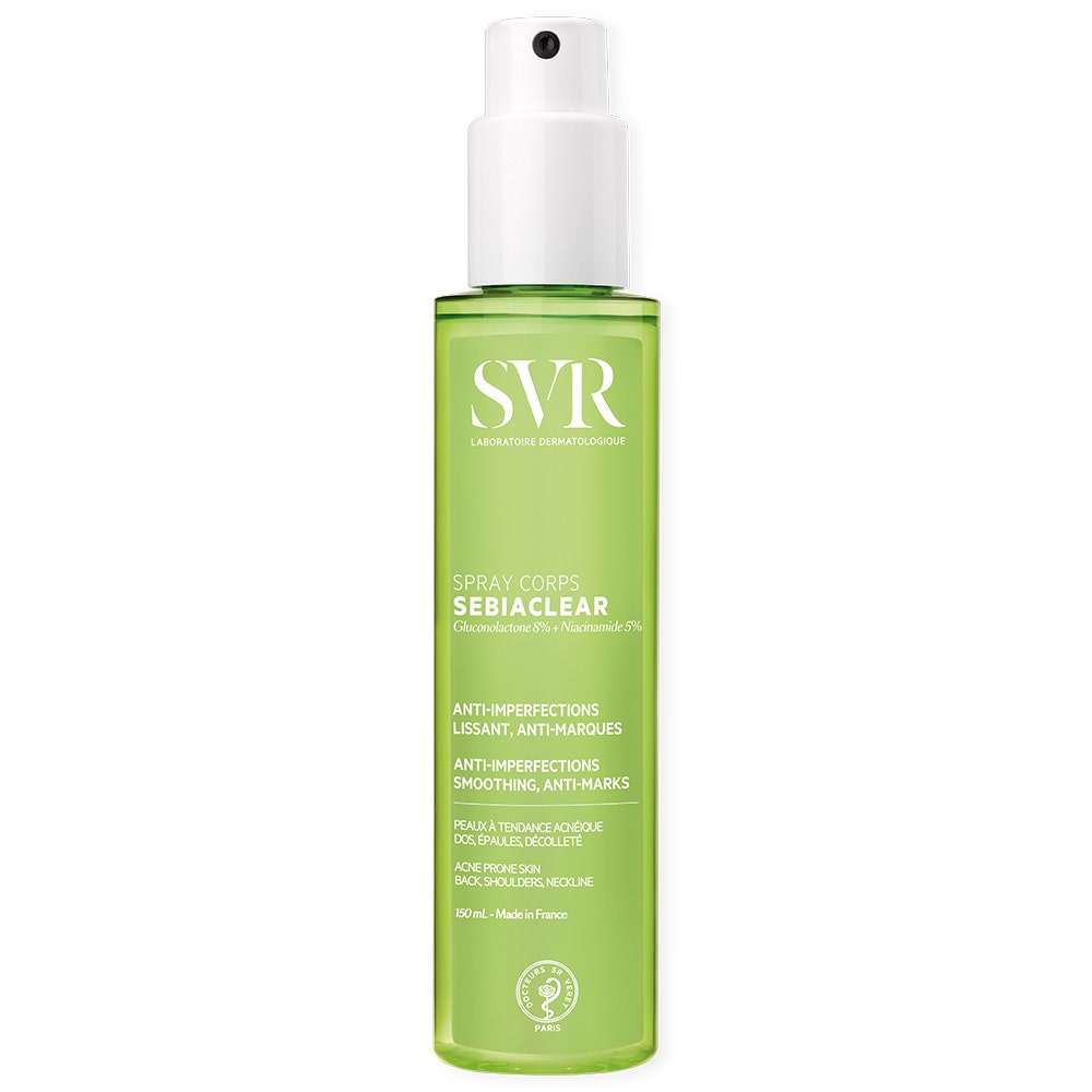 Svr Sebiaclear Spray corporal antiimperfecciones, alisante y antimarcas 150 ml