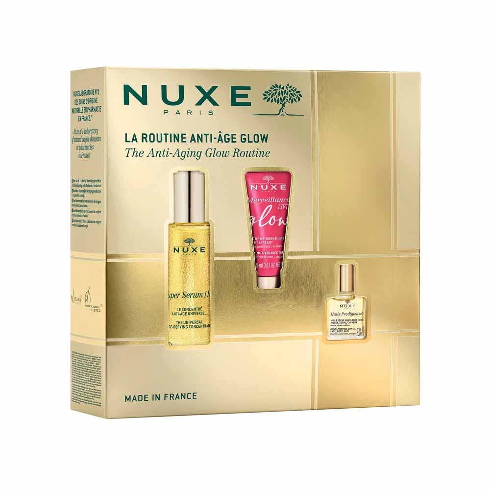 Nuxe Super Serum [10] Cofre Rutina Antiedad Glow 50ml+5ml