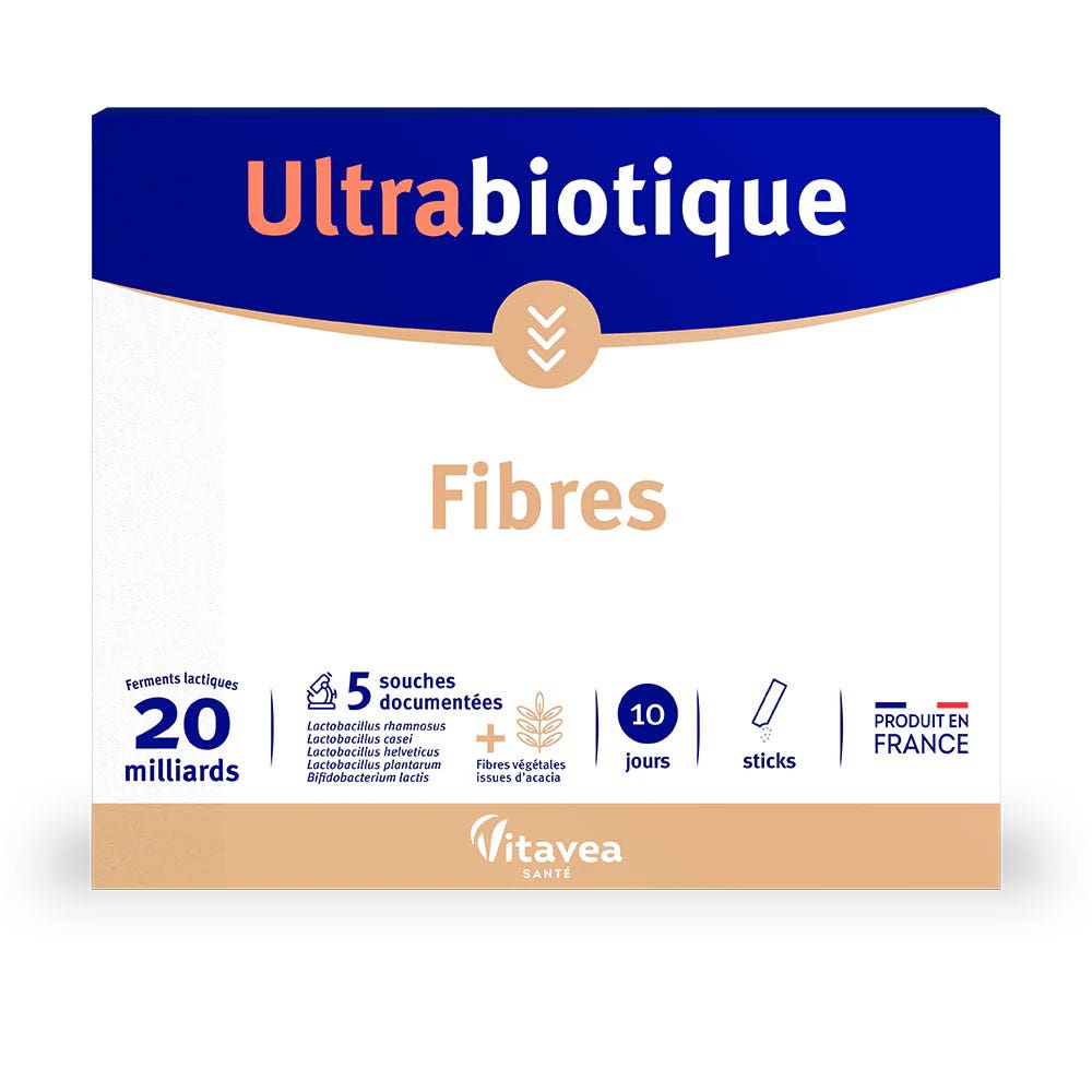 Vitavea Santé Ultrabiótico fibras 10 palos