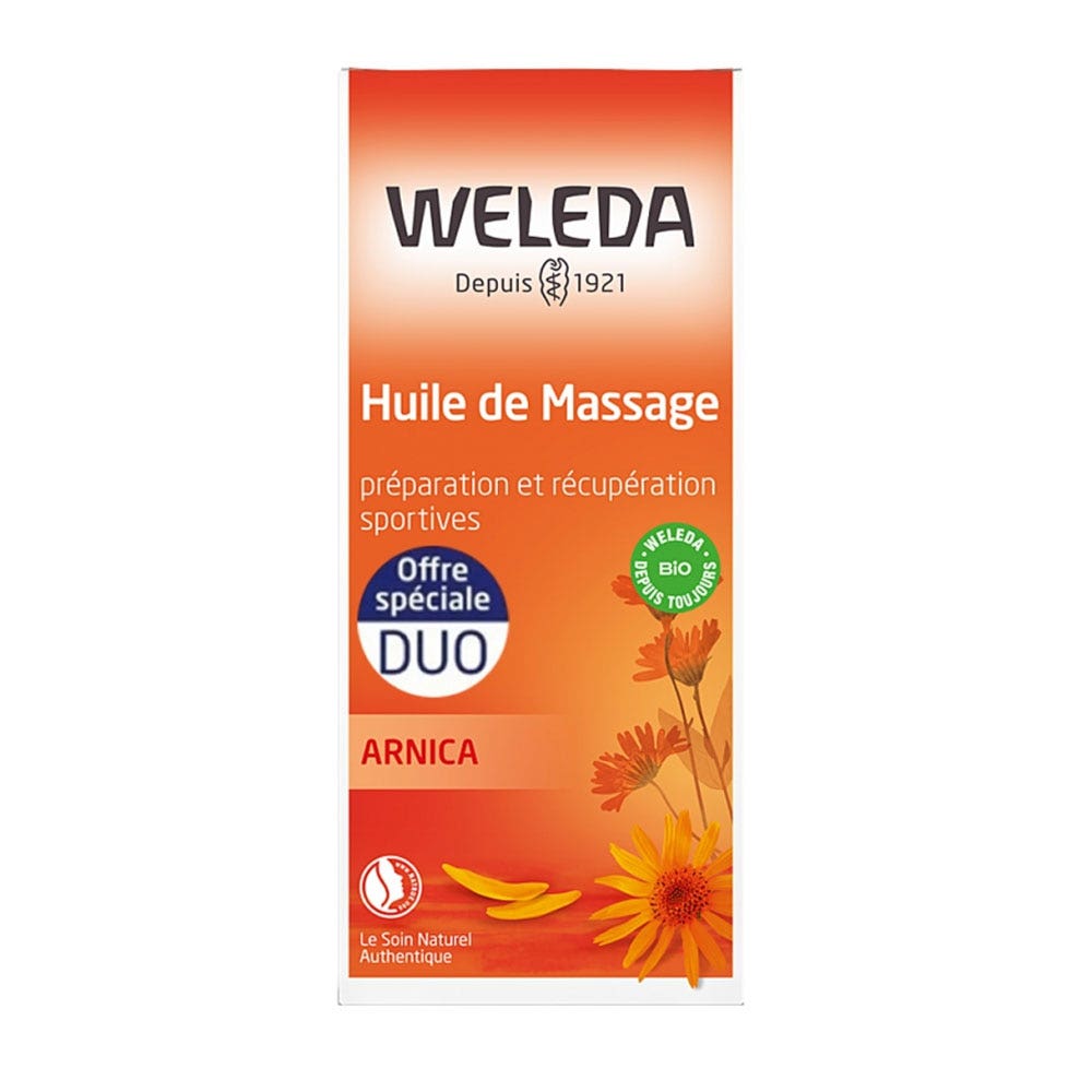 Weleda Arnica Aceite de Masaje Ecológico Preparación y Recuperación Deportiva 2x200ml