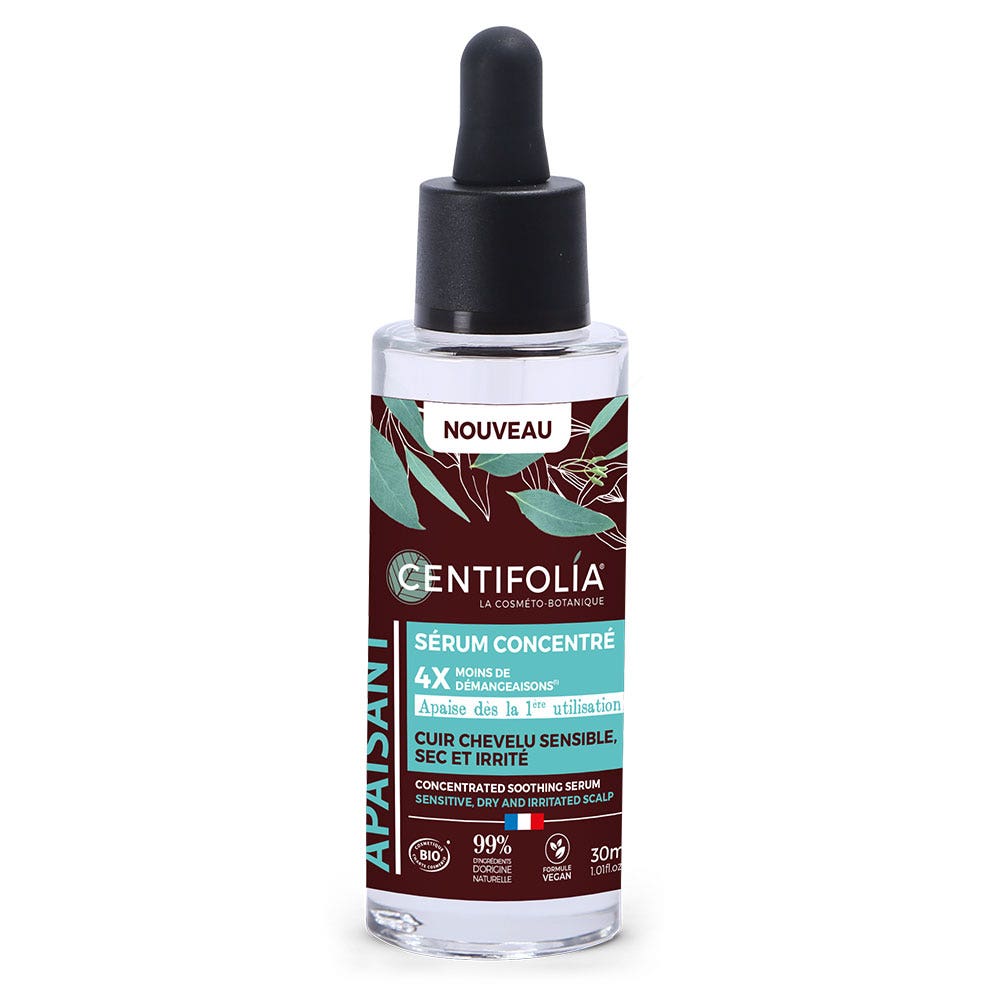 Centifolia Suero concentrado Cuero cabelludo sensible seco e irritado 30 ml