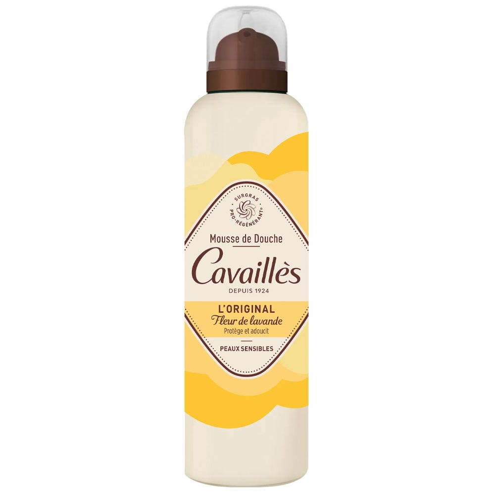 Cavaillès Surgras Pro-Regenerador Espuma de ducha Flor de Lavanda 200 ml