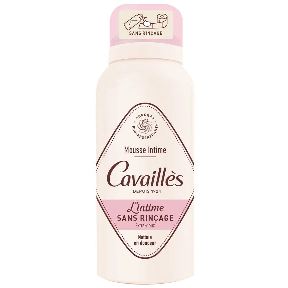 Cavaillès Surgras Pro-Regenerador Espuma íntima Extra-Suave sin aclarado 100 ml