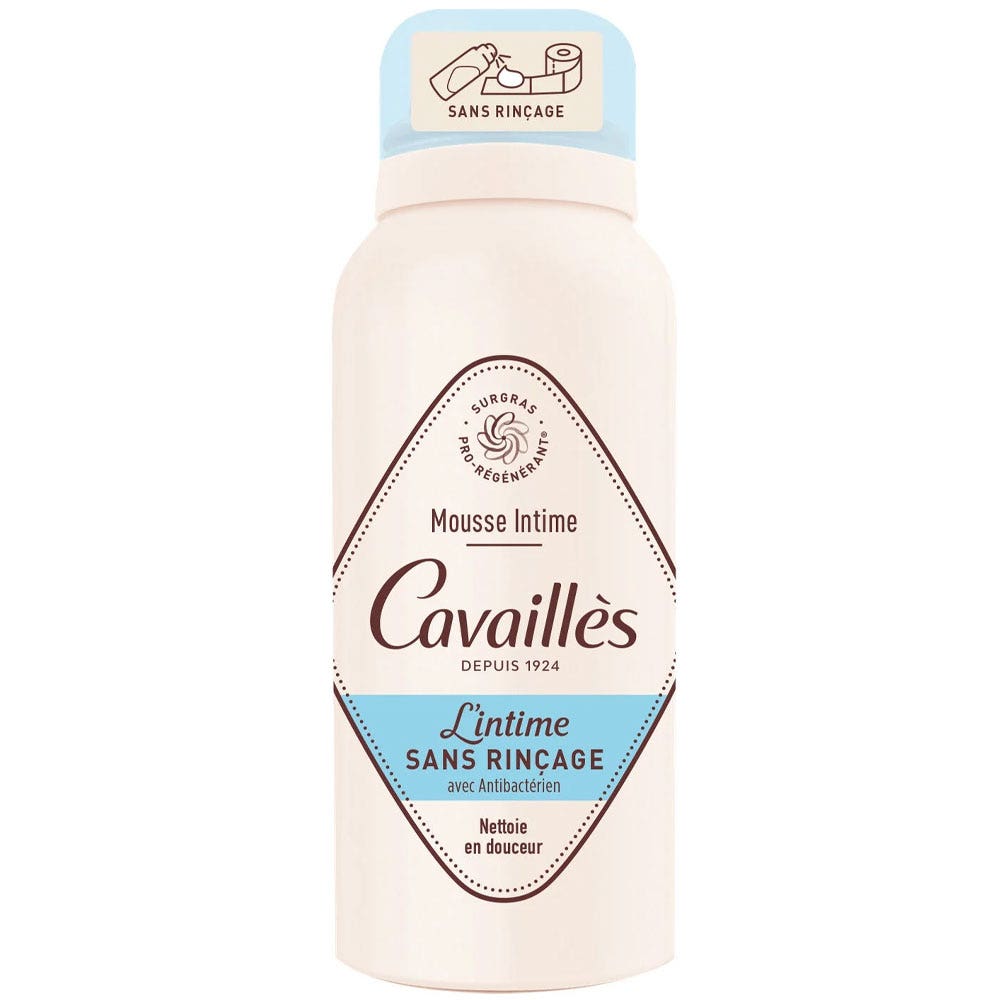 Cavaillès Surgras Pro-Regenerador Espuma íntima antibacterias sin aclarado 100 ml