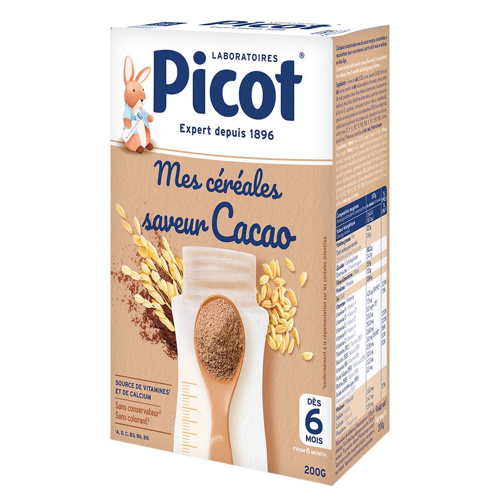 Picot Mis cereales A partir de 6 meses 200g