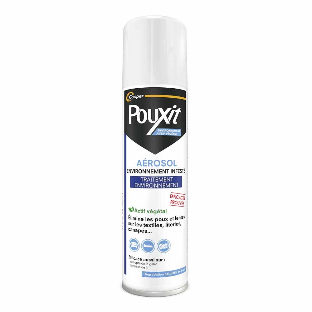 Pouxit Ambiente activo vegetal tratamiento ambiente infestado 150 ml