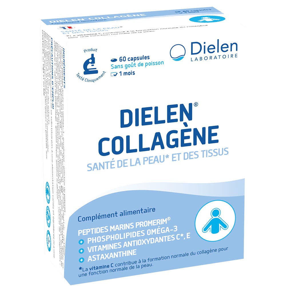 Dielen Colágeno salud y belleza de la piel salud y belleza de la piel 60 cápsulas