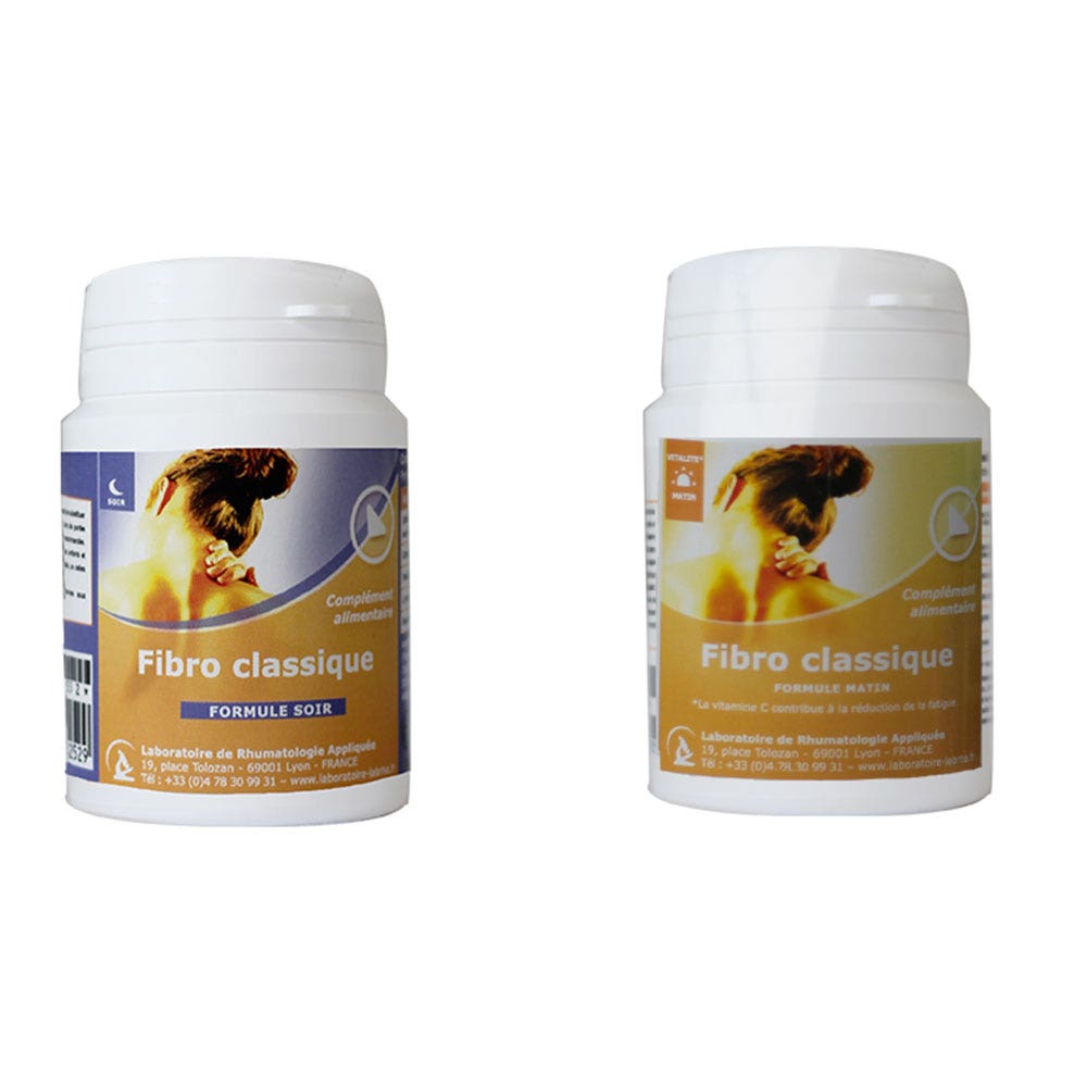 Labrha Fibroclassique Duo Mañana/Noche 2x60 Gélulas
