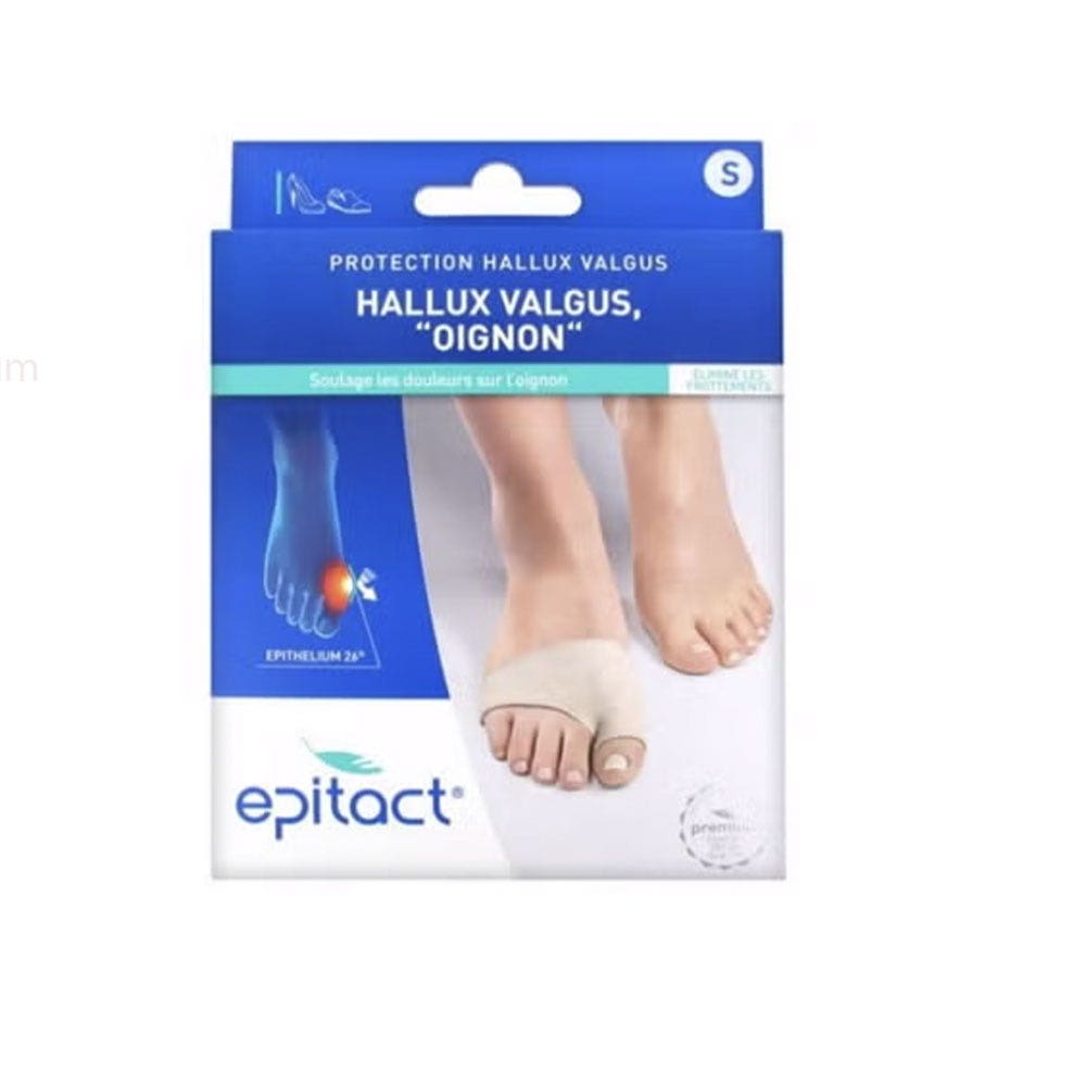 Epitact Protect "Cebolla" para Hallux Valgus 1 Pie - Se adapta a la derecha/izquierda