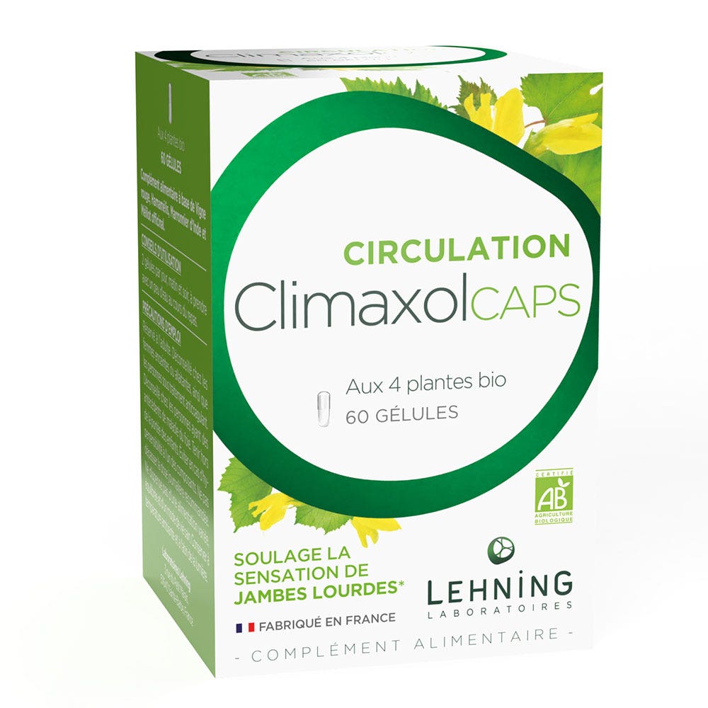 Lehning Circulación Climaxolcaps 60 cápsulas