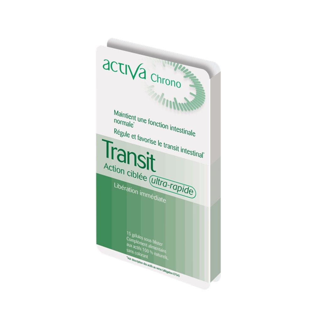Activa Crono Transit 15 cápsulas