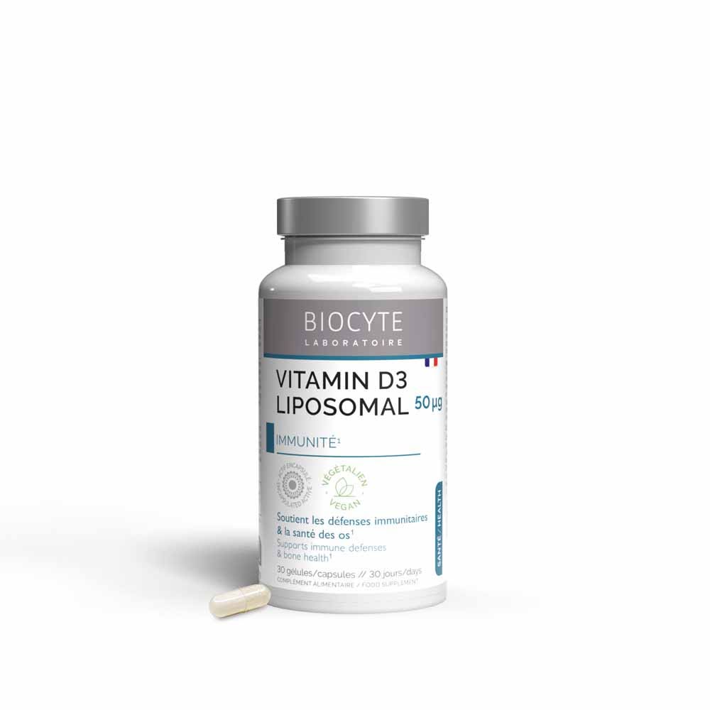 Biocyte Salud Vitamina D liposomada 30 Cápsulas