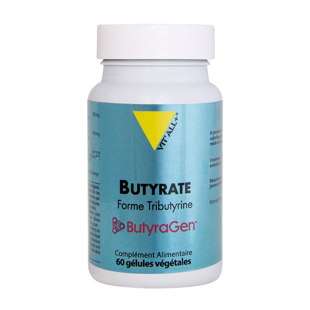 Vit'All+ Butirato forma tributirina 60 cápsulas