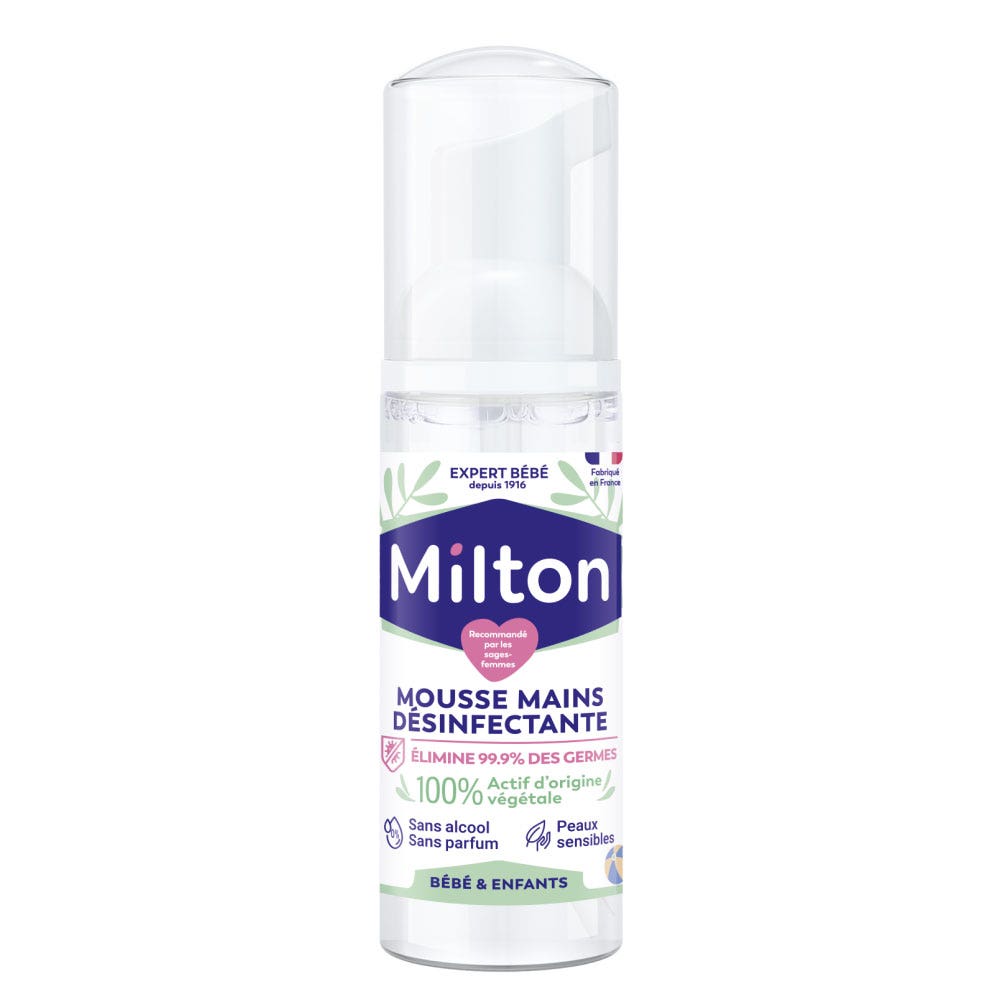 Milton Espuma desinfectante para manos Mains 50ml
