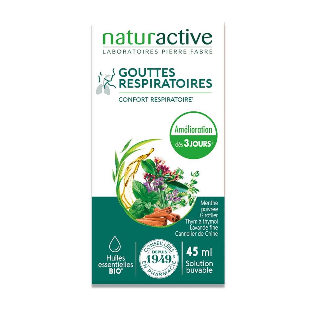 Naturactive Gotas respiratorias 45 ml