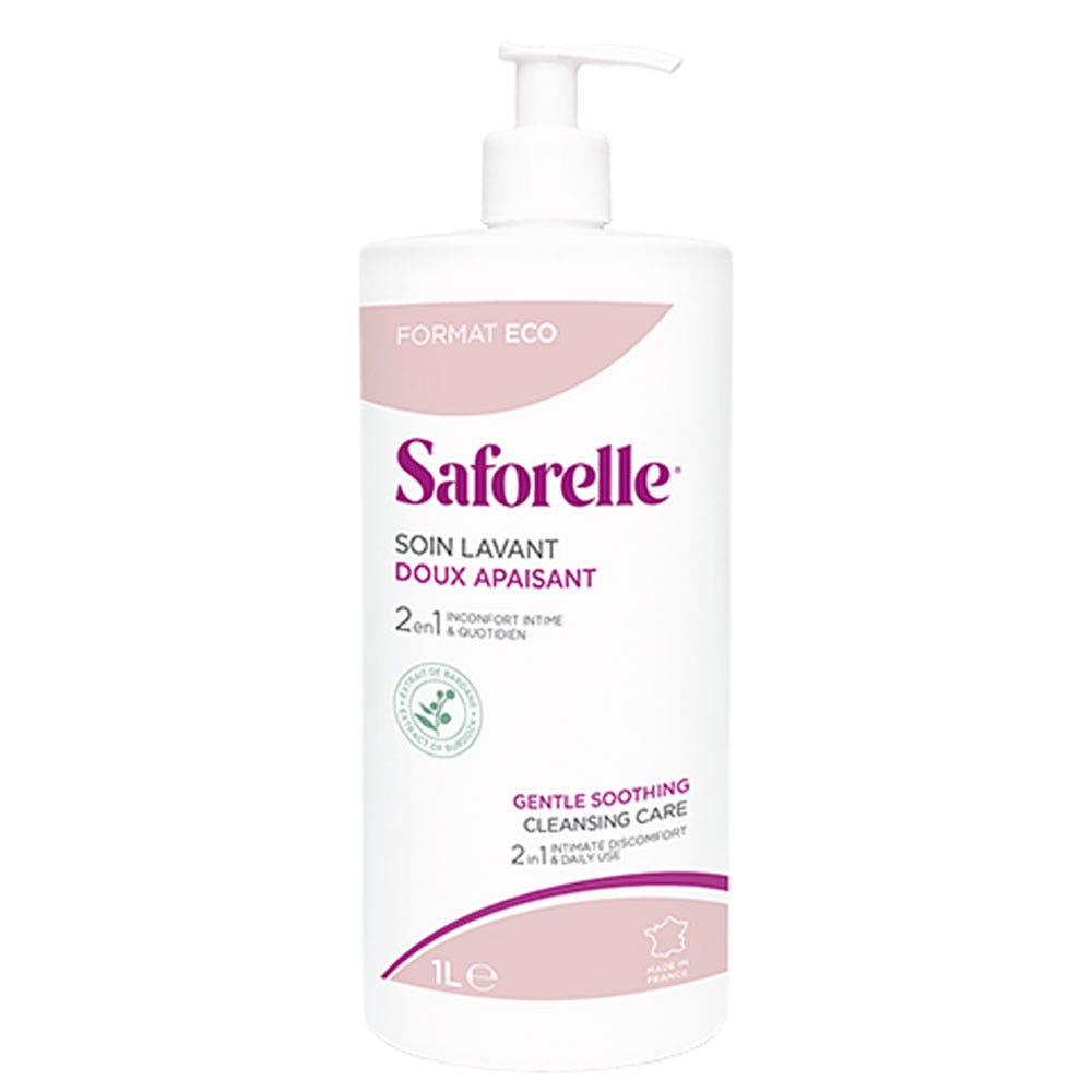 Saforelle Cuidado Limpiador Suave 1L